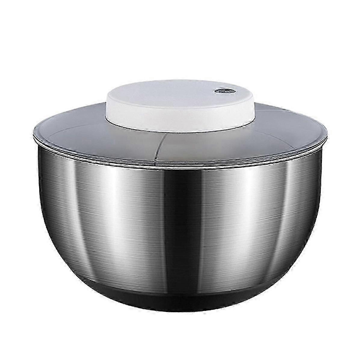Automatic Electric Salad Spinner Food Strainers Salad Making Tool Multifunctional Vegetable Washer