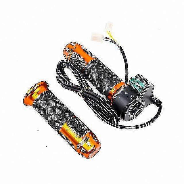 Universal Handlebar Horn Switch for Electric Scooters 12V-72V Throttle Rotation Grip Accessory Fit Citycoco Models