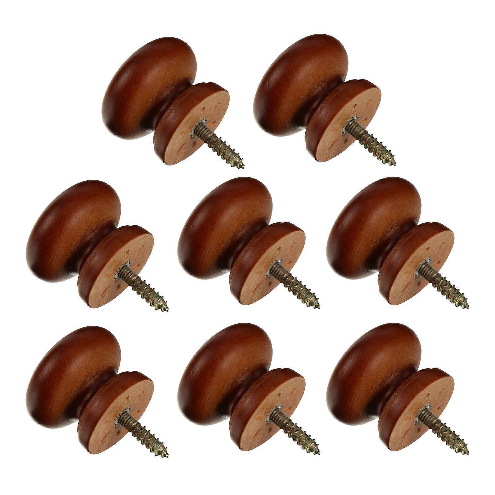 Round Door Handle for Drawers 16Pcs Wood Cabinet Knob Durable Set