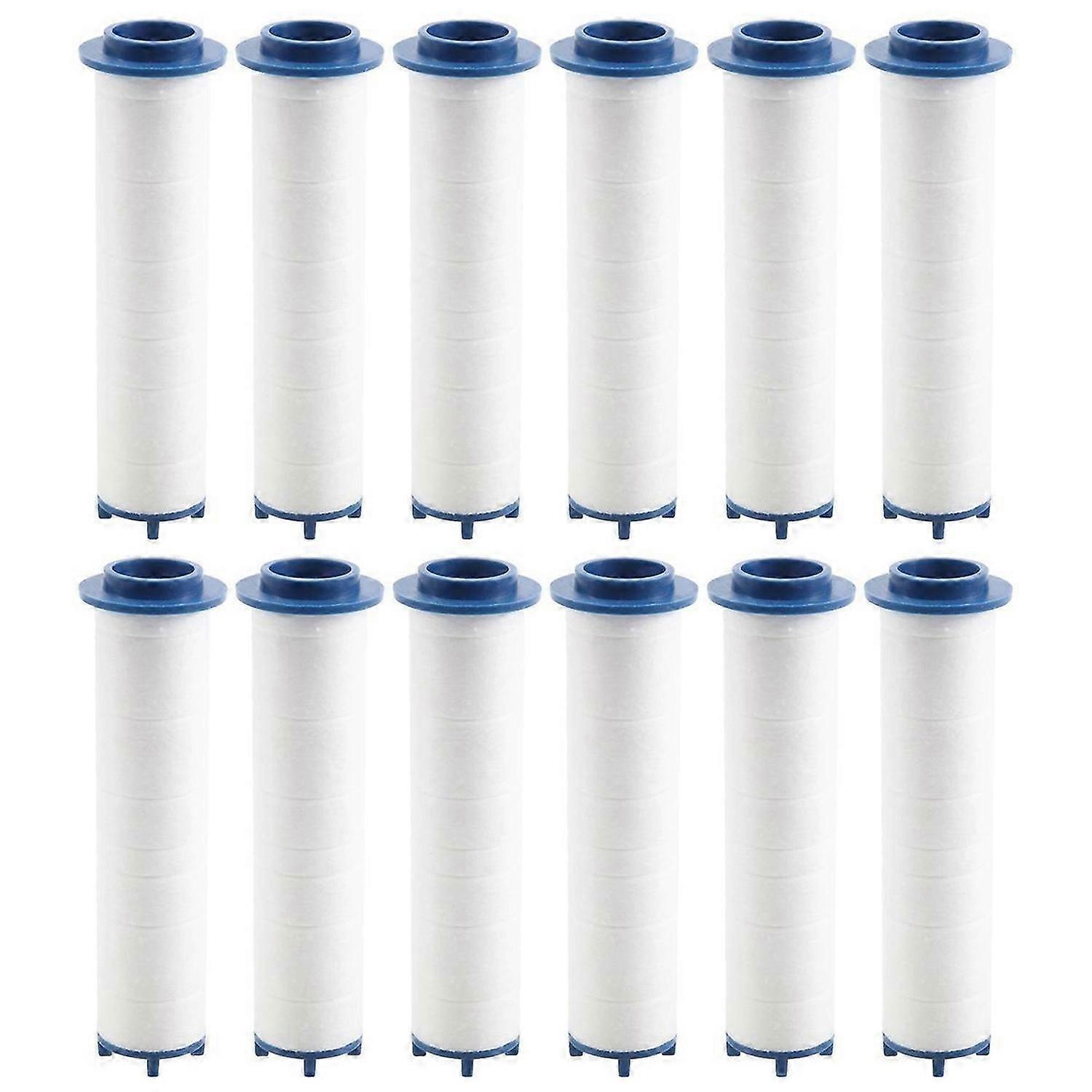 12Pcs Turbo Fan Shower Head Filters for Propeller Driven Handheld