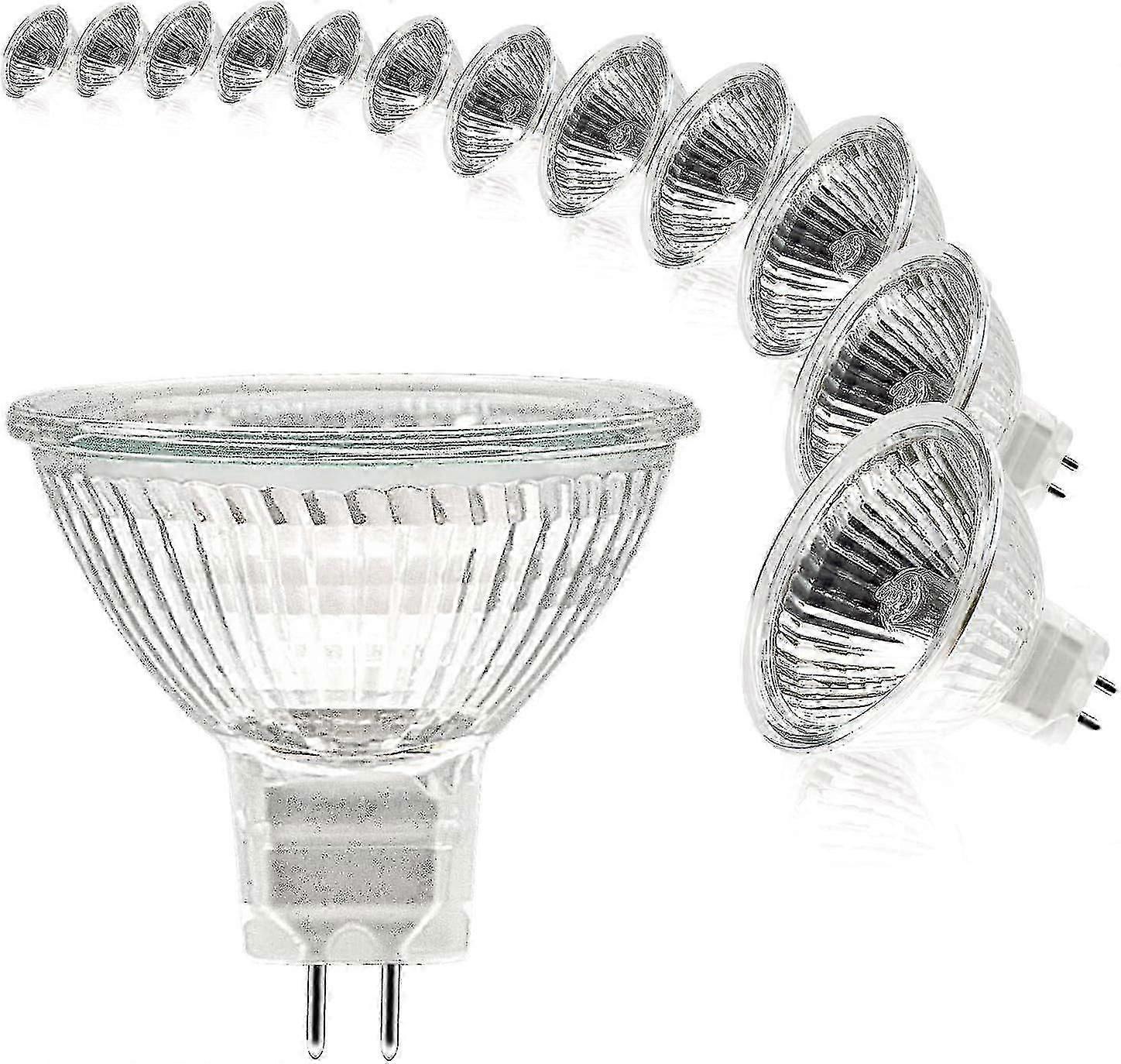 ハロゲン電球、Mr16スポット電球、12V 20W、Gu5.3調光可能、ウォームホワイト2700K