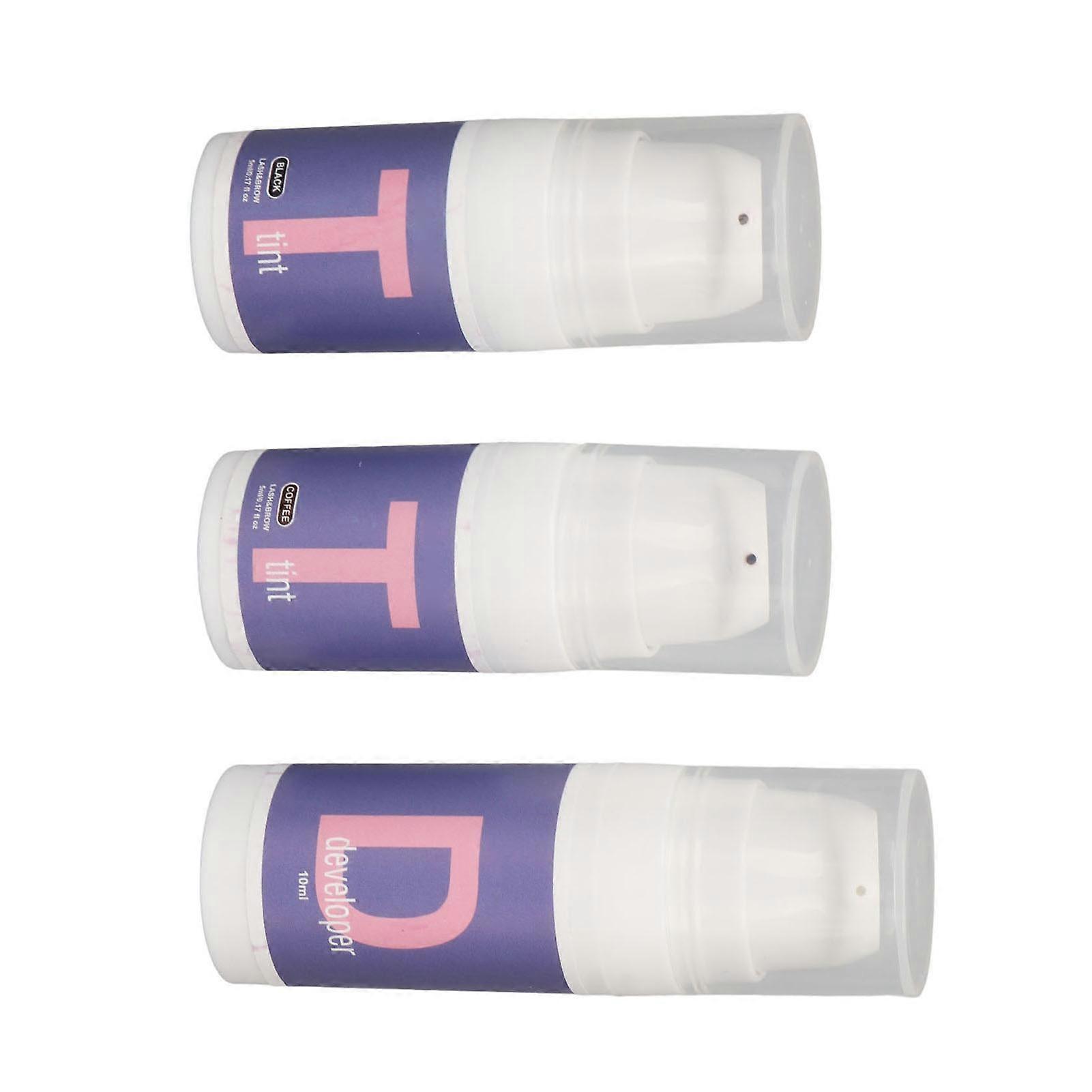 Eyebrow Tint Kit 10ml Black Coffee Semi-Permanent Brow Dye Set