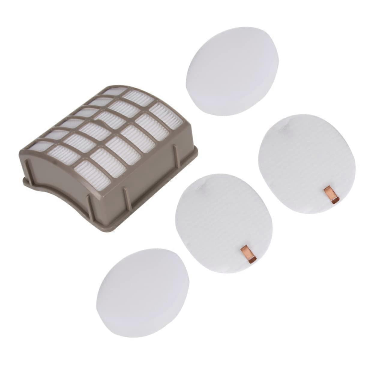 Vacuum Filter Replacement Set, Ultra Thick High Density Washable Efficiency Filters for Compatible Shark Models