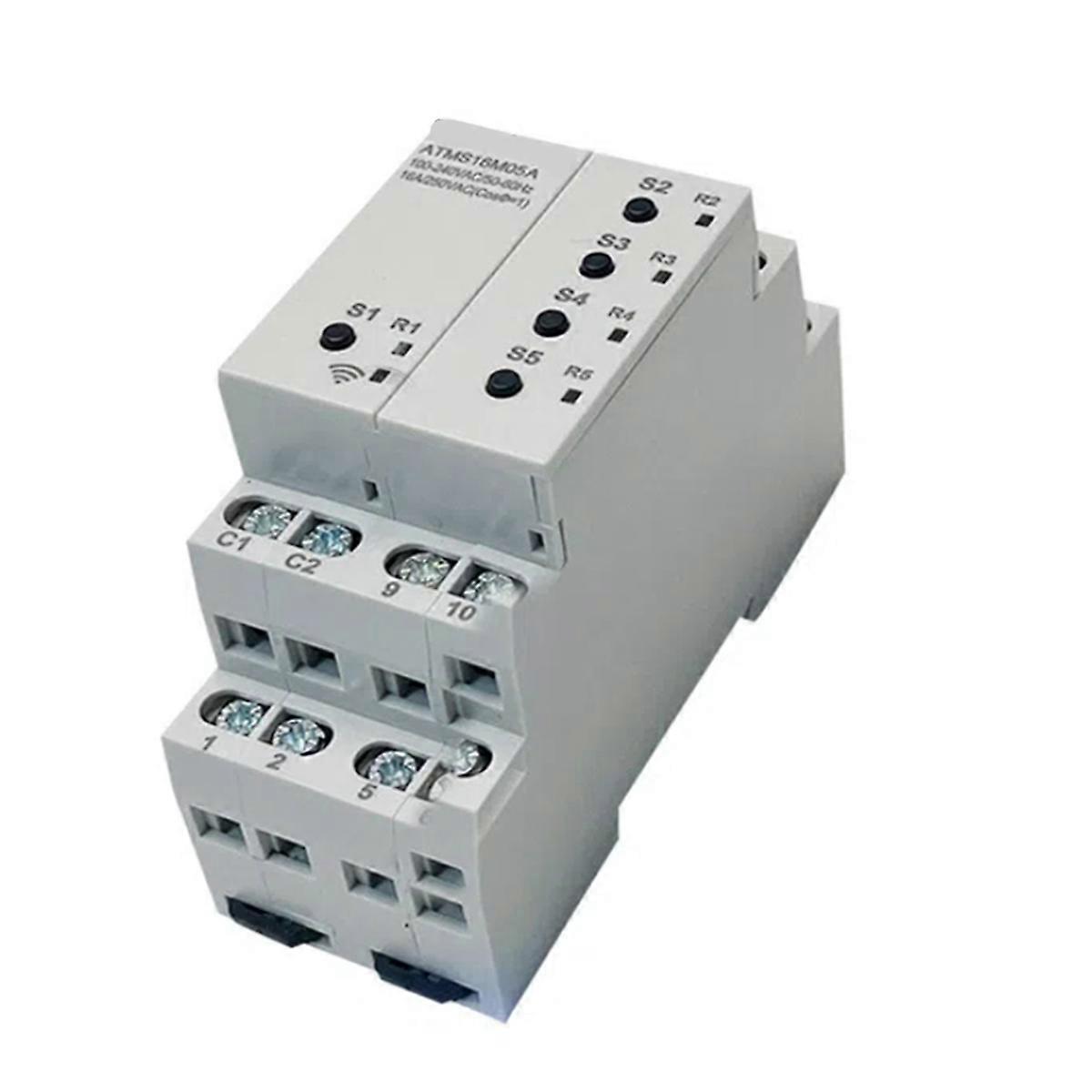 Intelligent Wireless Remote Control Timer ATMS16M05A Mobile Phone Rail Timing Switch