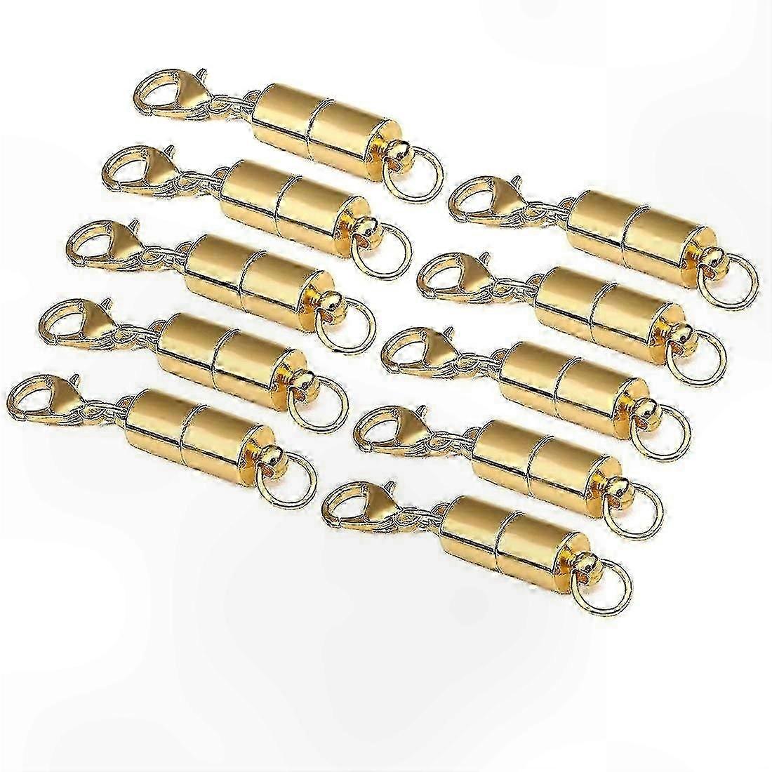 Magnetic Jewelry Clasps Set with Lobster Lock for Necklace and Bracelet Crafting Projects