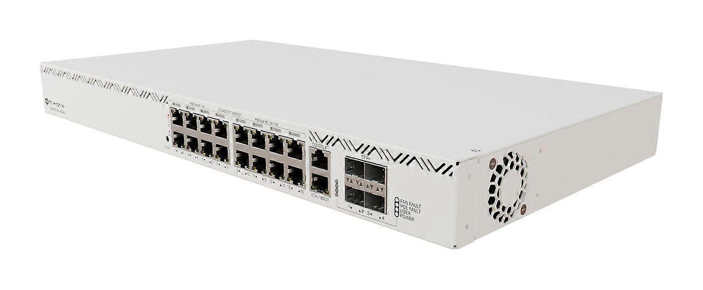 Mikrotik Crs320-8p-8b-4s+rm Switch de rede Gigabit Ethernet (10/100/1000) Alimentação por Ethernet (PoE)