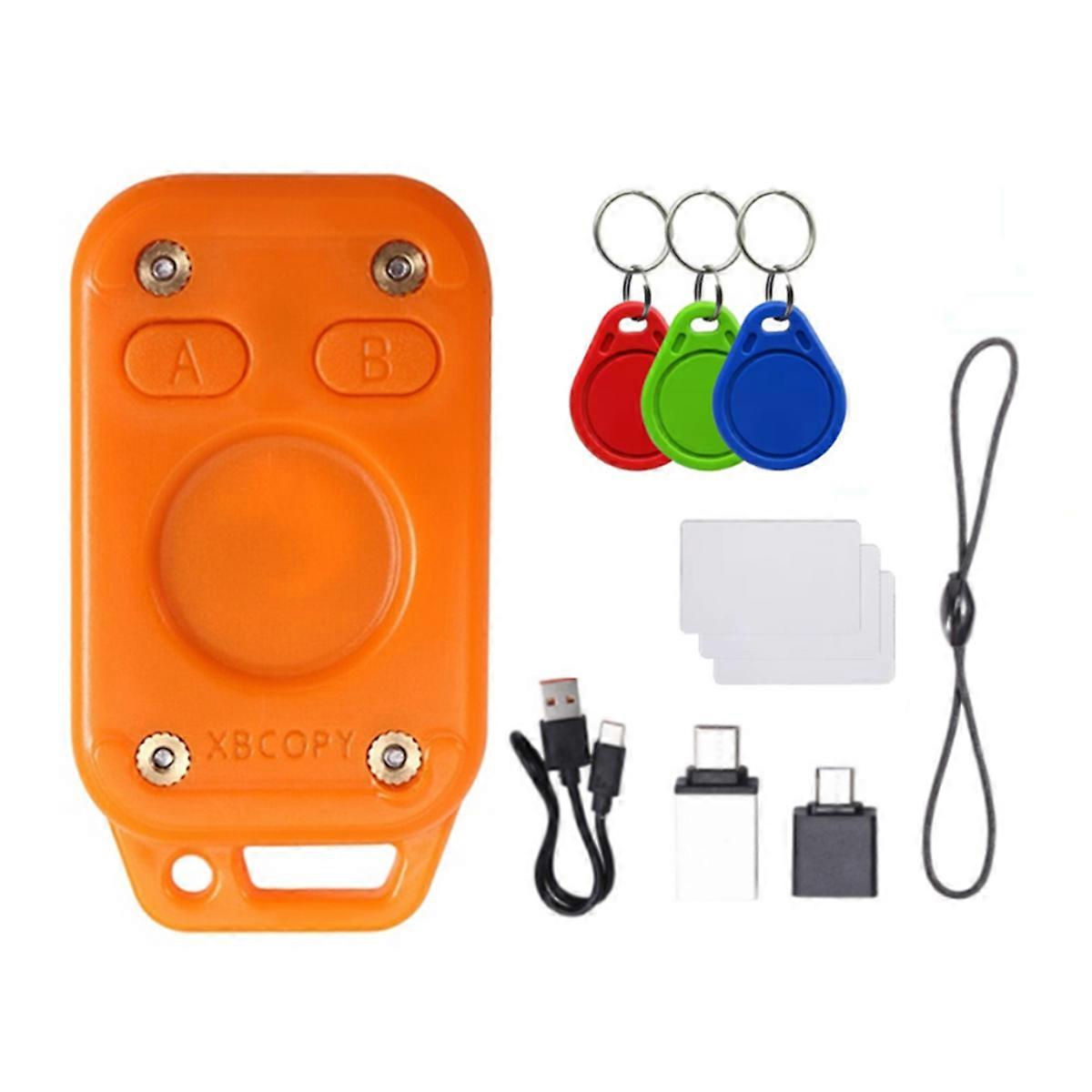 Restart Chameleon V2.0 RFID Emulator 125Khz 13.56Mhz Reader 3UID Keychain+3CUID White Card Chameleo
