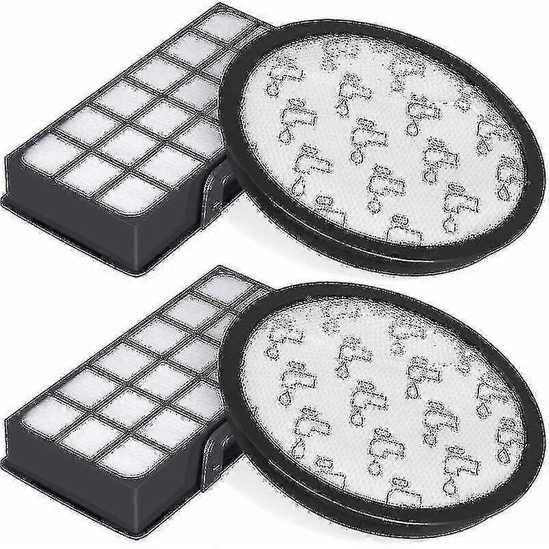 Set Of 2 Hepa Filters For Rowenta Silence Force Cyclonic 4aaaa Ro7647ea Ro7663ea Ro7676ea Ro7681ea (model Ro76xx) Vacuum Cleaners, Replacement Filter