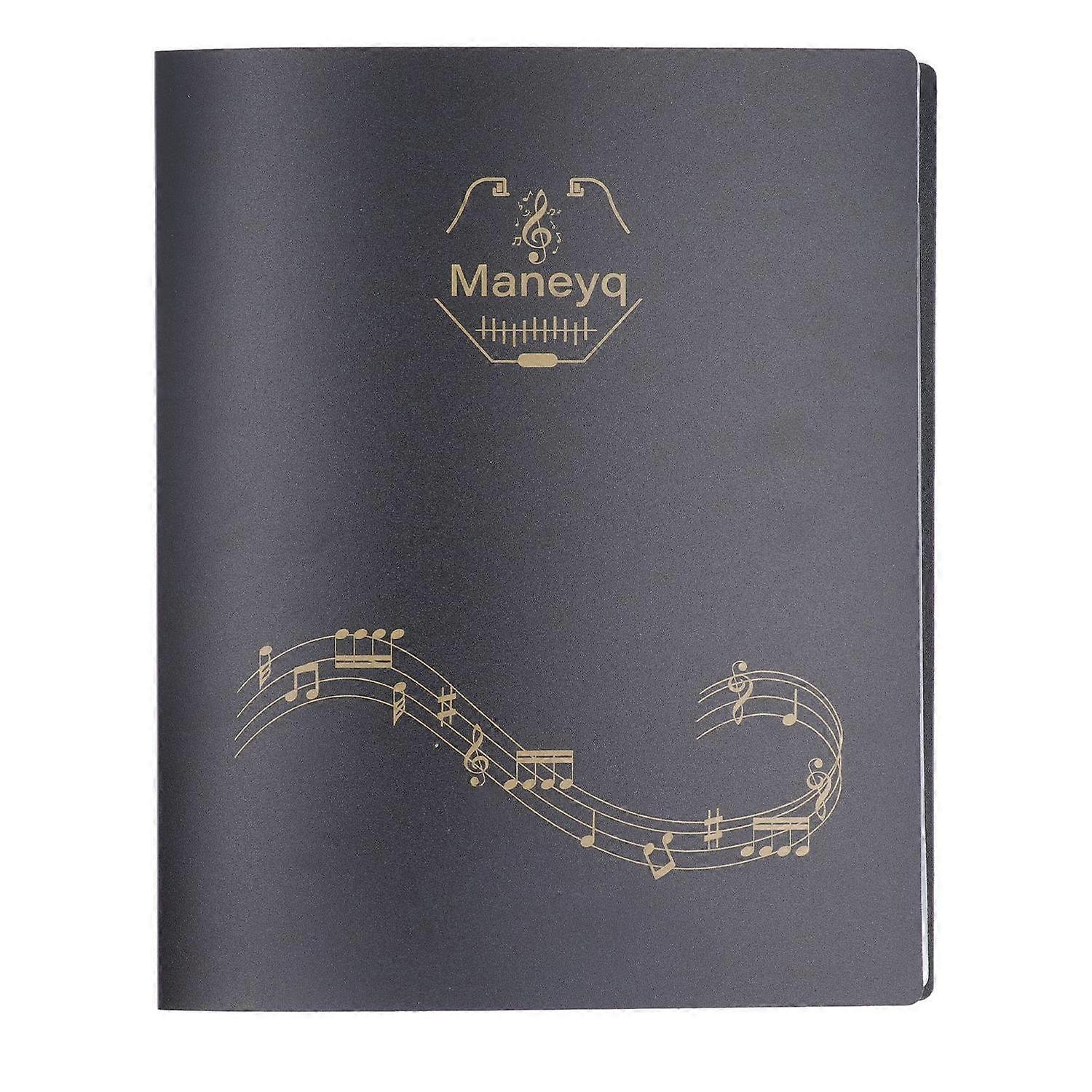Feature:
1. Excellent PP Material: This sheet music binder is made of excellent PP material, which i