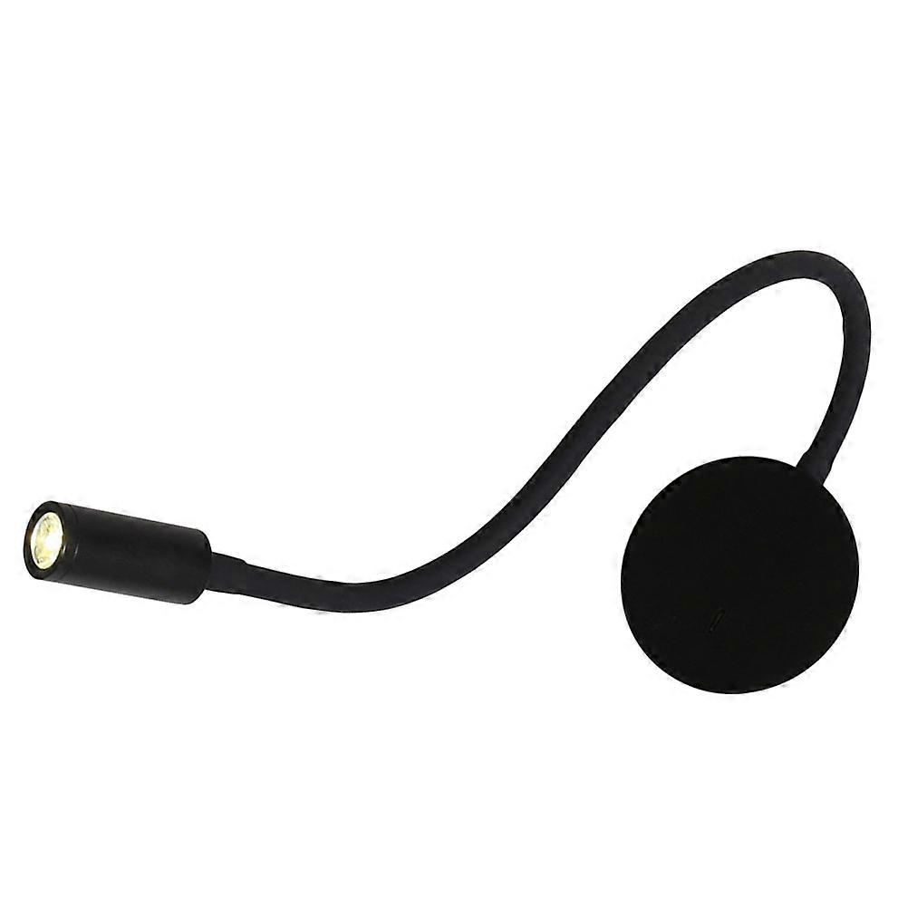 Convenient Wall Reading Light For Long-term Study 15.7X3.9X1.2In Black Flexible 1Pack