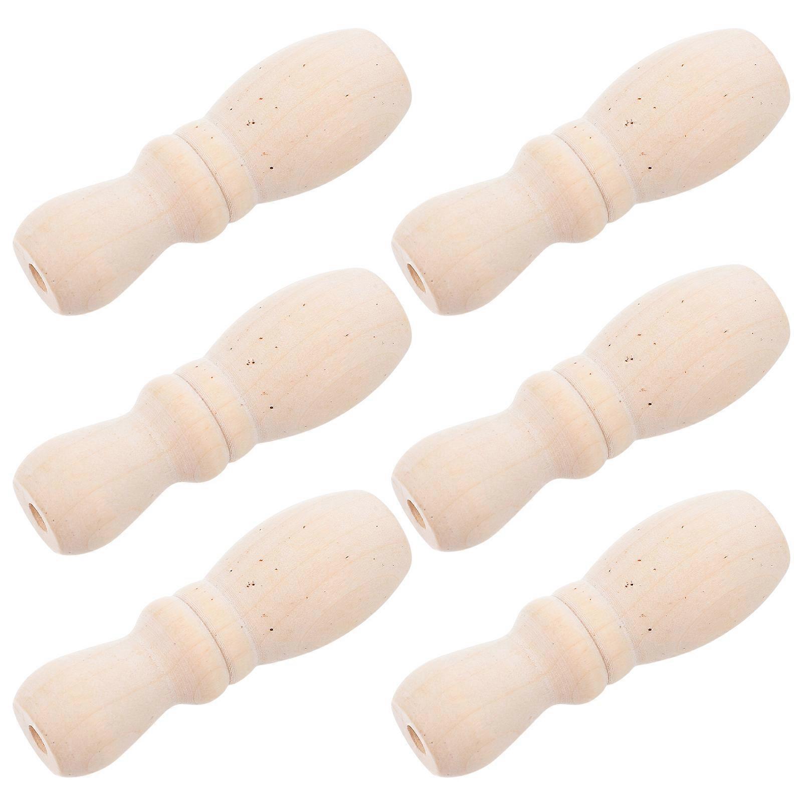 Blind Cord Wooden Tassel Pulls Vase Shape 18Pcs Curtain Pull Knobs