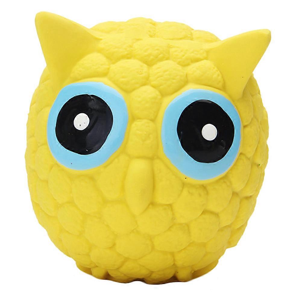 Dog Bite Toy Latex Chew Ball Pet Cat Dog Puppy Educational Playtime Reduce Anxiety 1Pack
