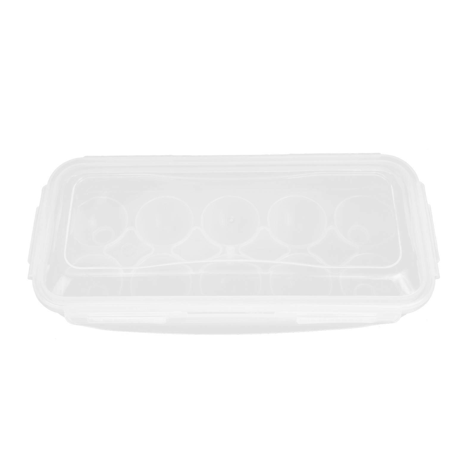 Egg Container for Fresh Keeping 4Pcs Covered Household Egg Box