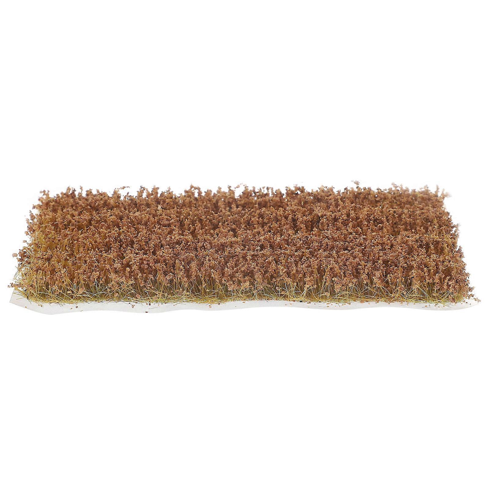 Simulation Wheat Grass Model Decorative 3 Boxes For Train Railway Scenery 10.50X6.00X0.80CM Landscape Modeling 12-Pcs