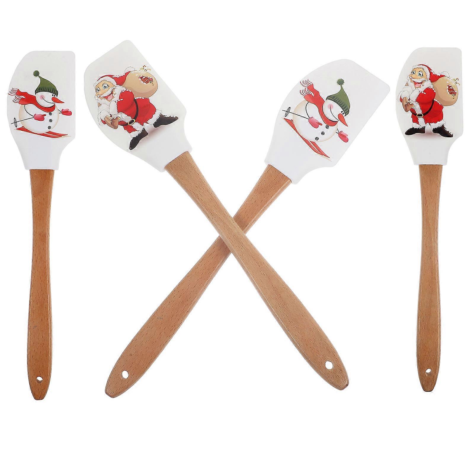 Mini Spatulas For Kitchen Use Baking Spatula Baking Occasion Butter Baking Spatula 4Pcs
