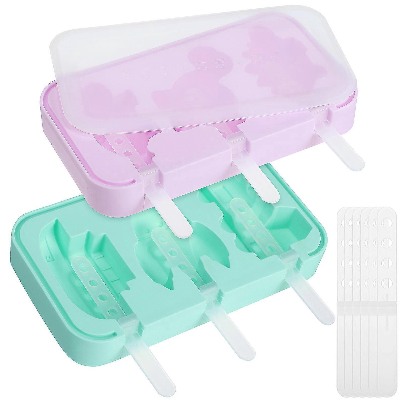 Silicone Ice Making Mold 8 Pcs Food-Grade Moulds Perfect For DIY Projects At Home Easy To Clean In Assorted Color
