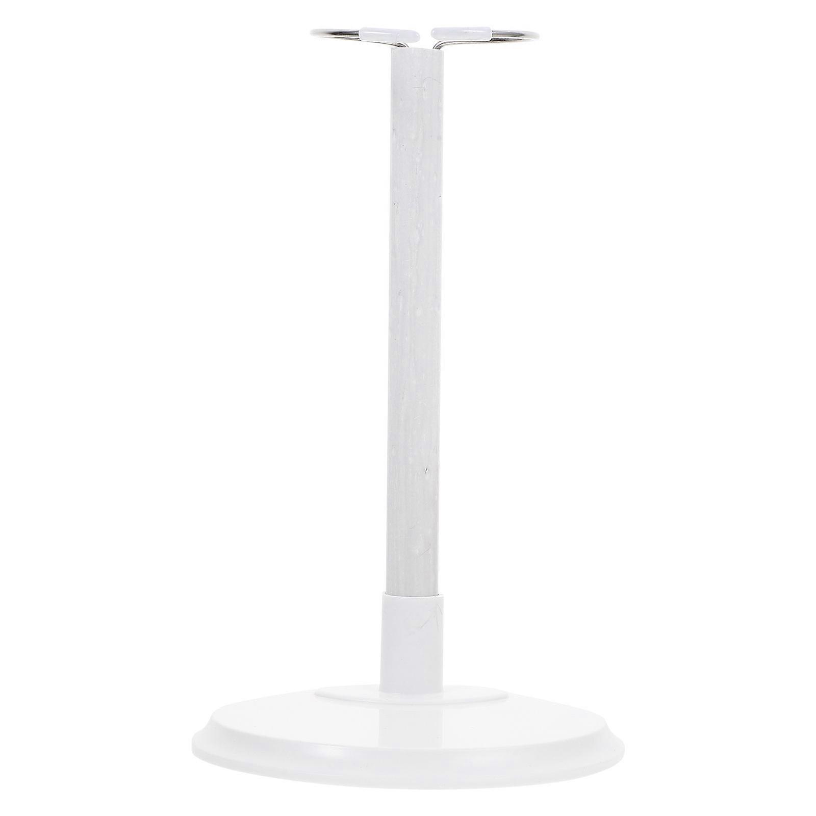Plastic Doll Stand for Display and Doll Support 5Pcs White Set