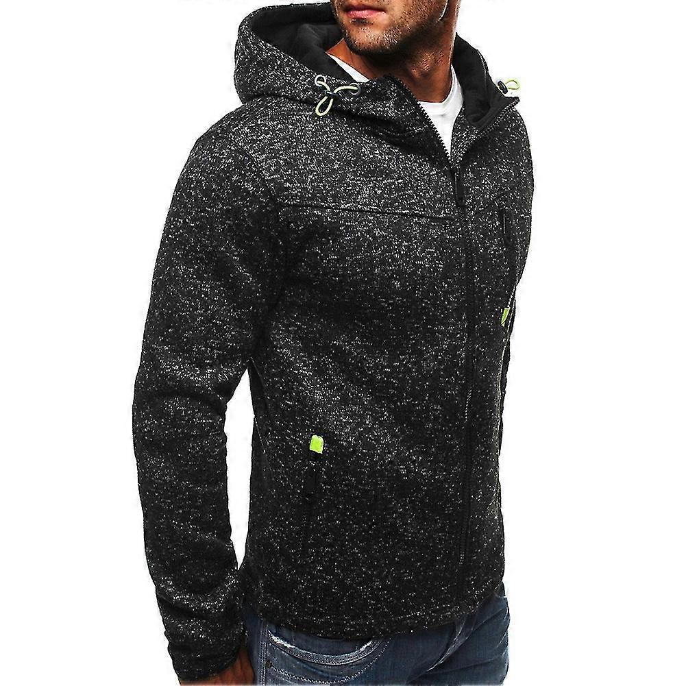 2025 Cloudstyle Men's Casual Zipper Hooded Jacket
