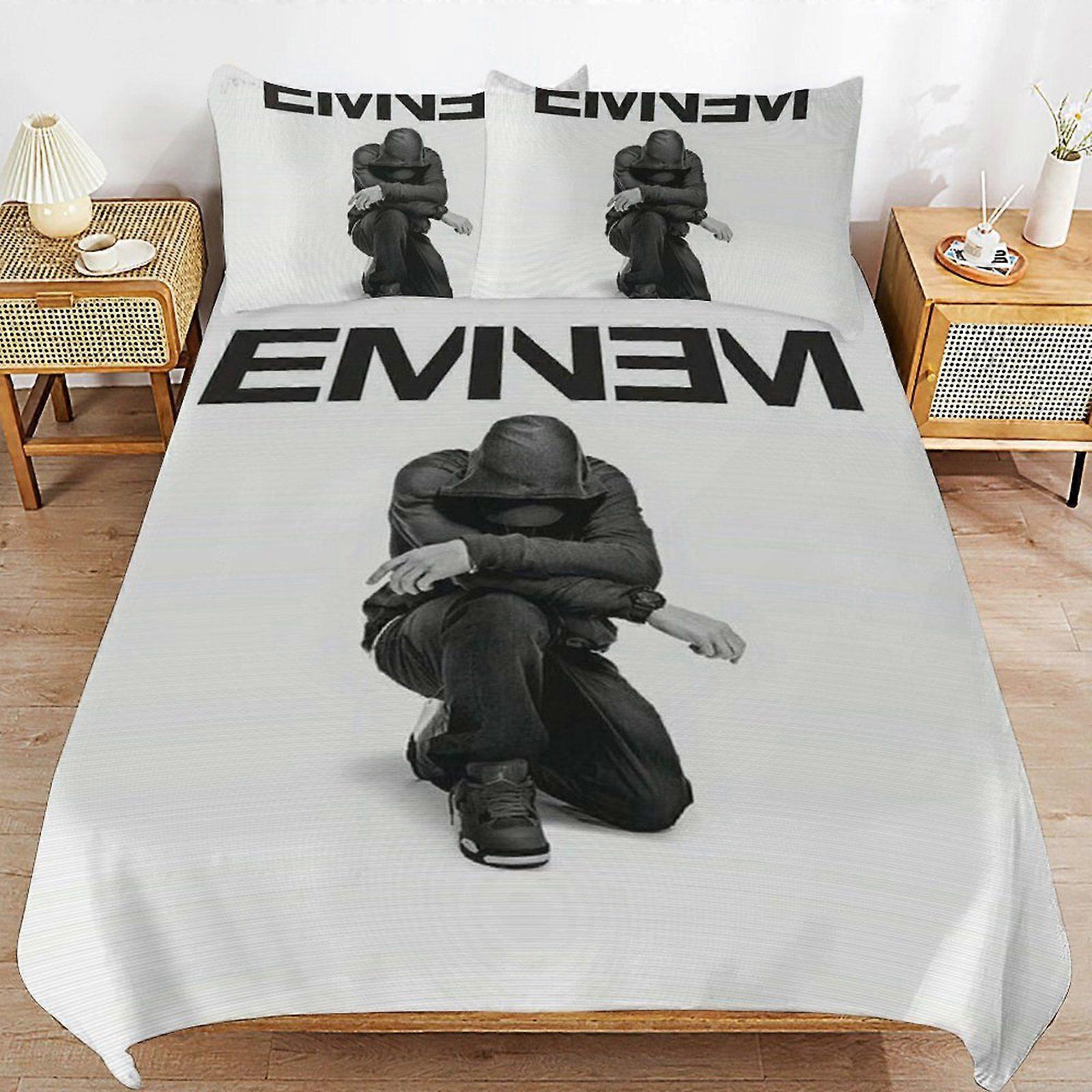 S314 eminem Hotel Collection Breathable Fabric Gentle Texture Practical Duvet Cover Sets with Hidden Zip A314