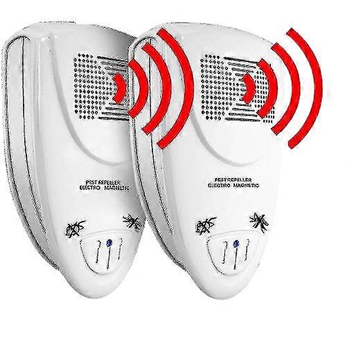 2pcs Ultrasonic Bat Repellent Pest Control Devices