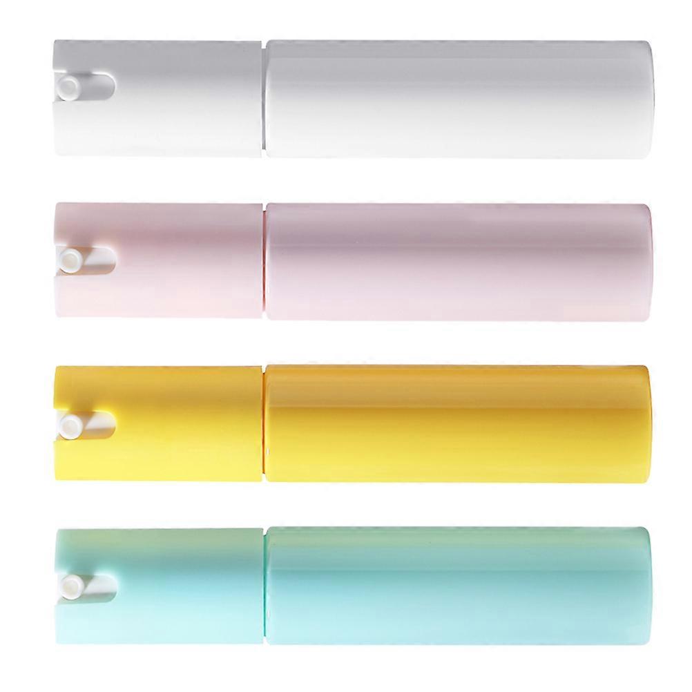 Plastic Spray Bottle Travel Accessory Set 4Pcs Empty Bottles For Business Trips PP+PET Convenience