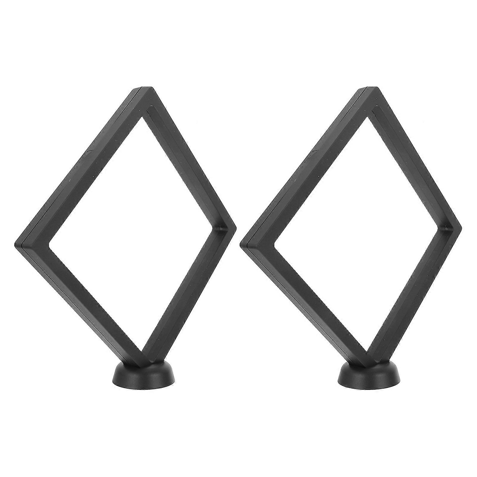 Jewelry Floating Frame Display Holder Stands for Jewelry 8Pcs Protective Design
