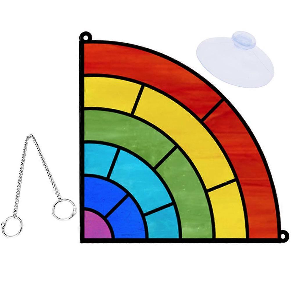 Versatile Fanshaped Hanging Pendant Craft Suitable For Garden Decoration With Practical Uses And Material 2Pcs