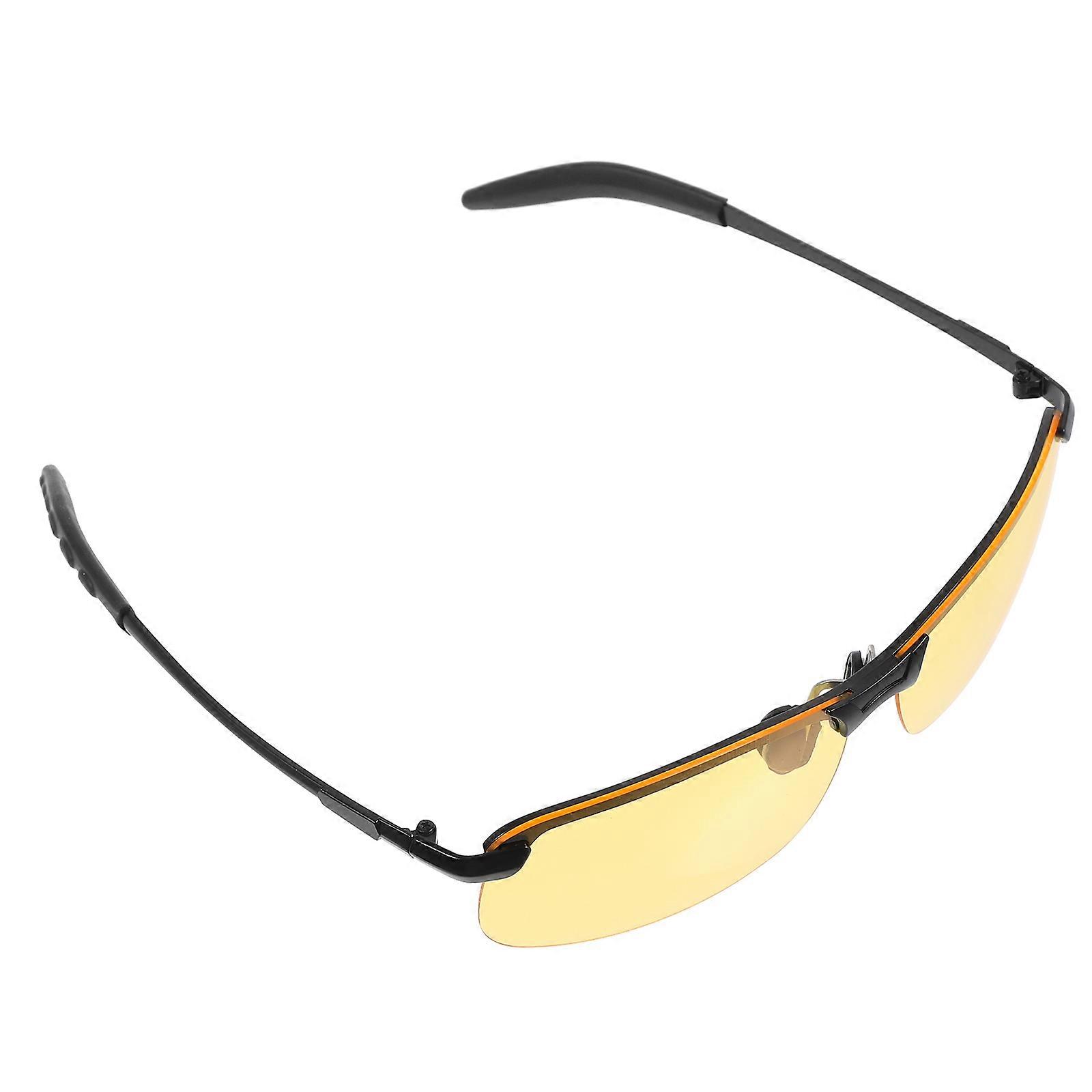 Night For Motorcycles And Car With Color-Changing Lenses And Protection In Yellow Color 1Pcs