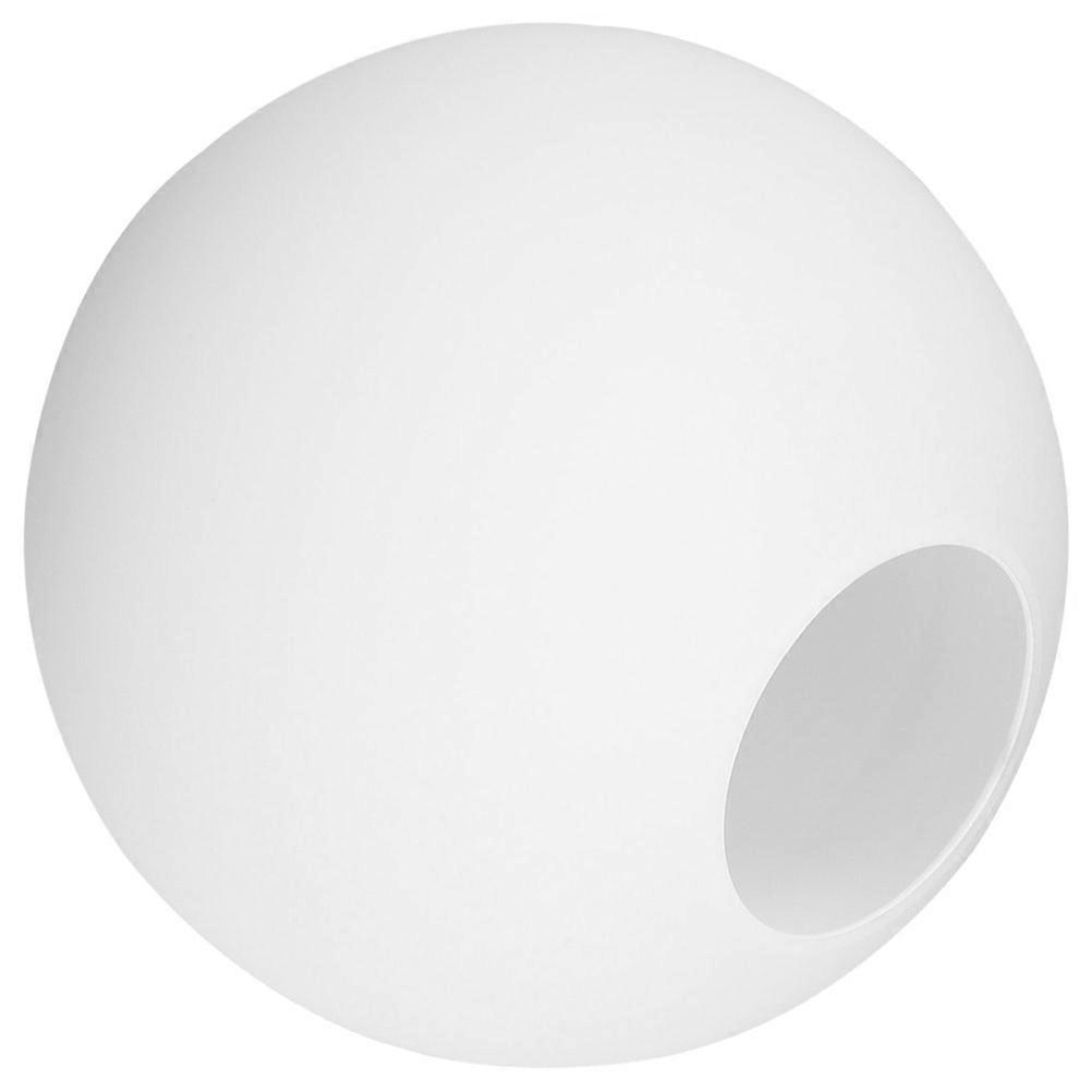 Frosted Glass Globe Lampshade White for Hanging Lamp 4Pcs