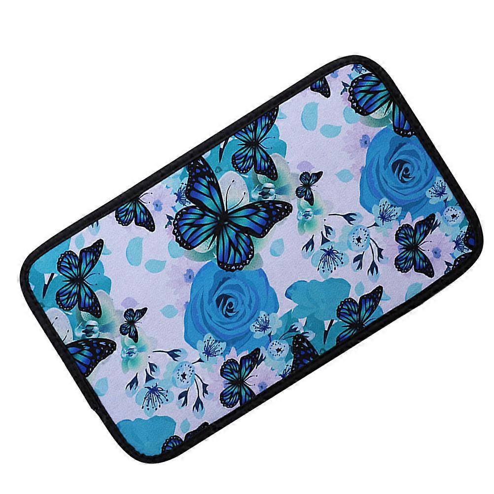 Car Armrest Cover for Protection 2Pcs Center Console Cushion Accessory