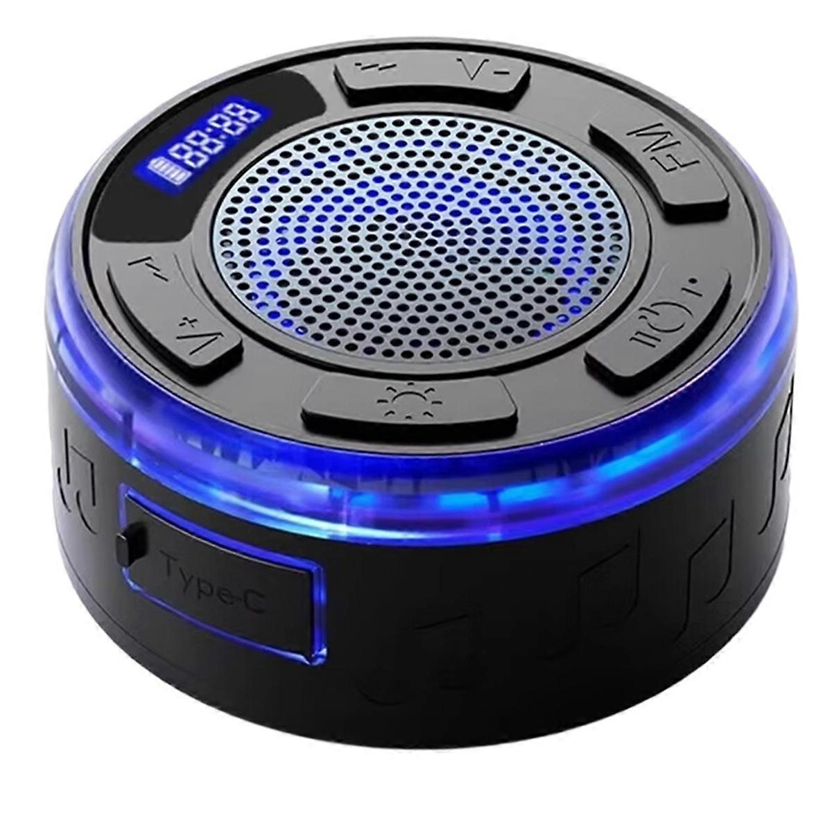 Wireless Bluetooth Speakers Outdoor High Sound Quality Light Black