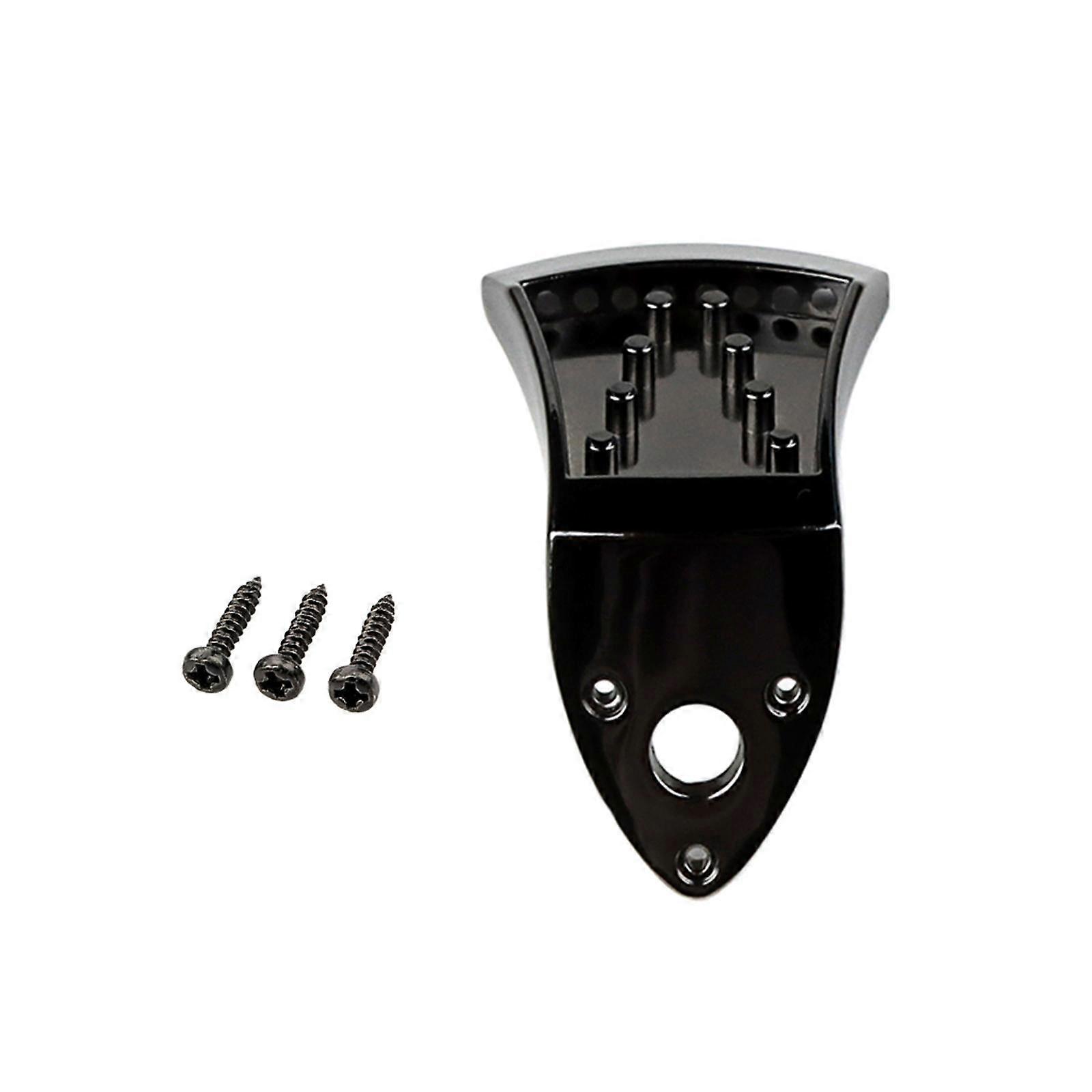 Mandolin Tailpiece Part Replacement for 8 String Mandolin Guitar with Screws