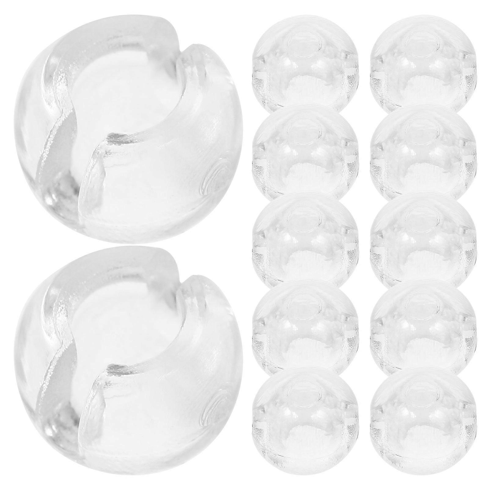 Transparent Roller Shades Bead Chain Stop Buckle for Curtains 84 Pieces