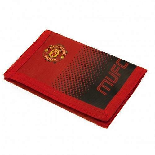 Manchester United FC Touch Fastening Fade Design Nylon Wallet