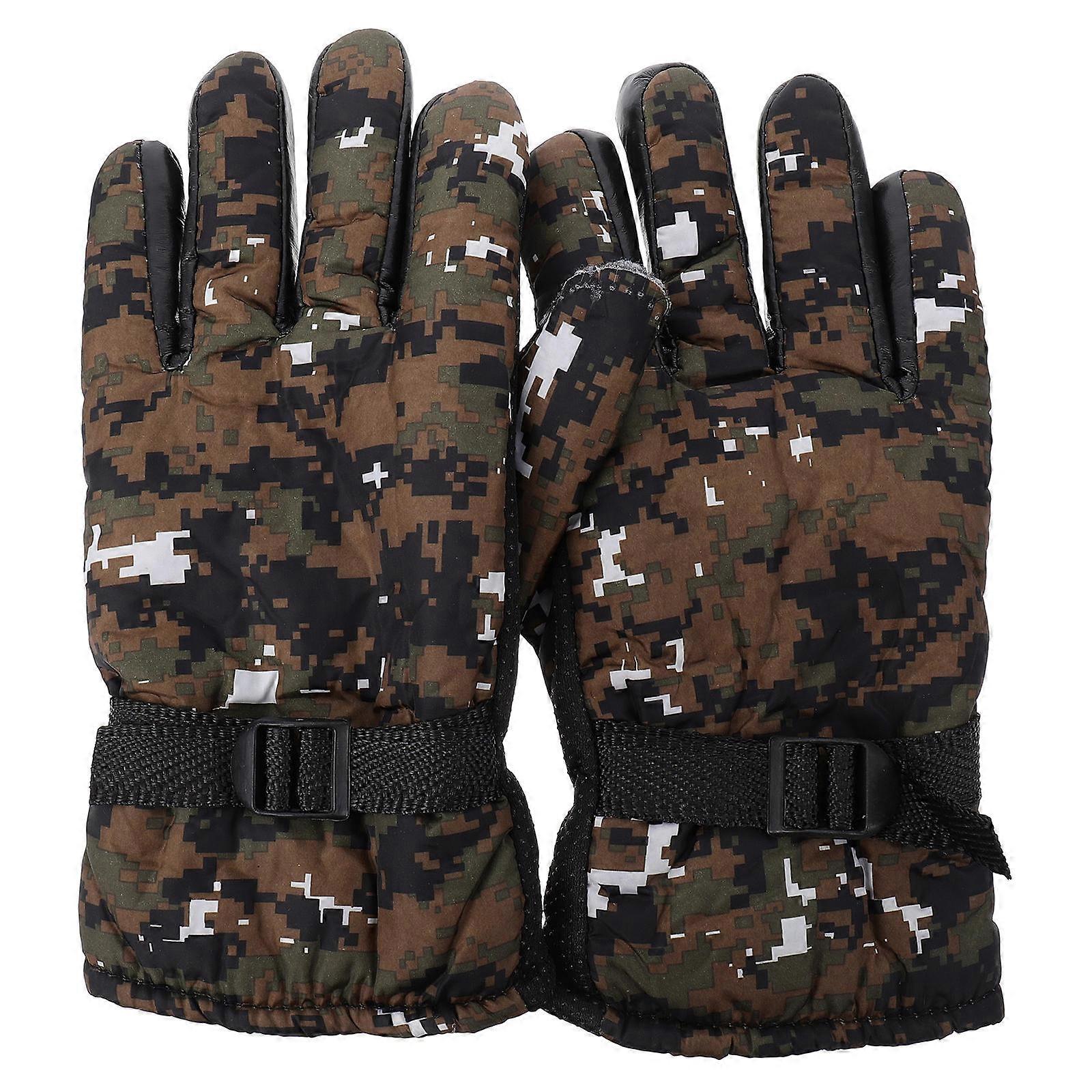 Warm Outdoor Riding Gloves with Touch Screen Water-Proof Gloves 3Pairs