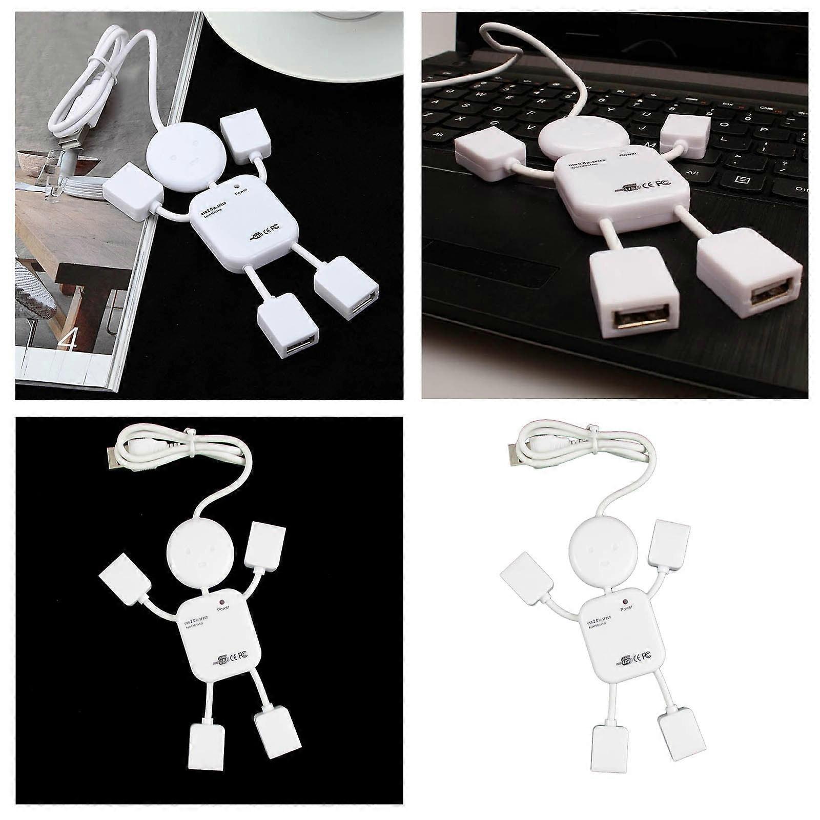 Computer One Point Four USB Expansion Port Splitter Multi Function Hub Computer Accessories