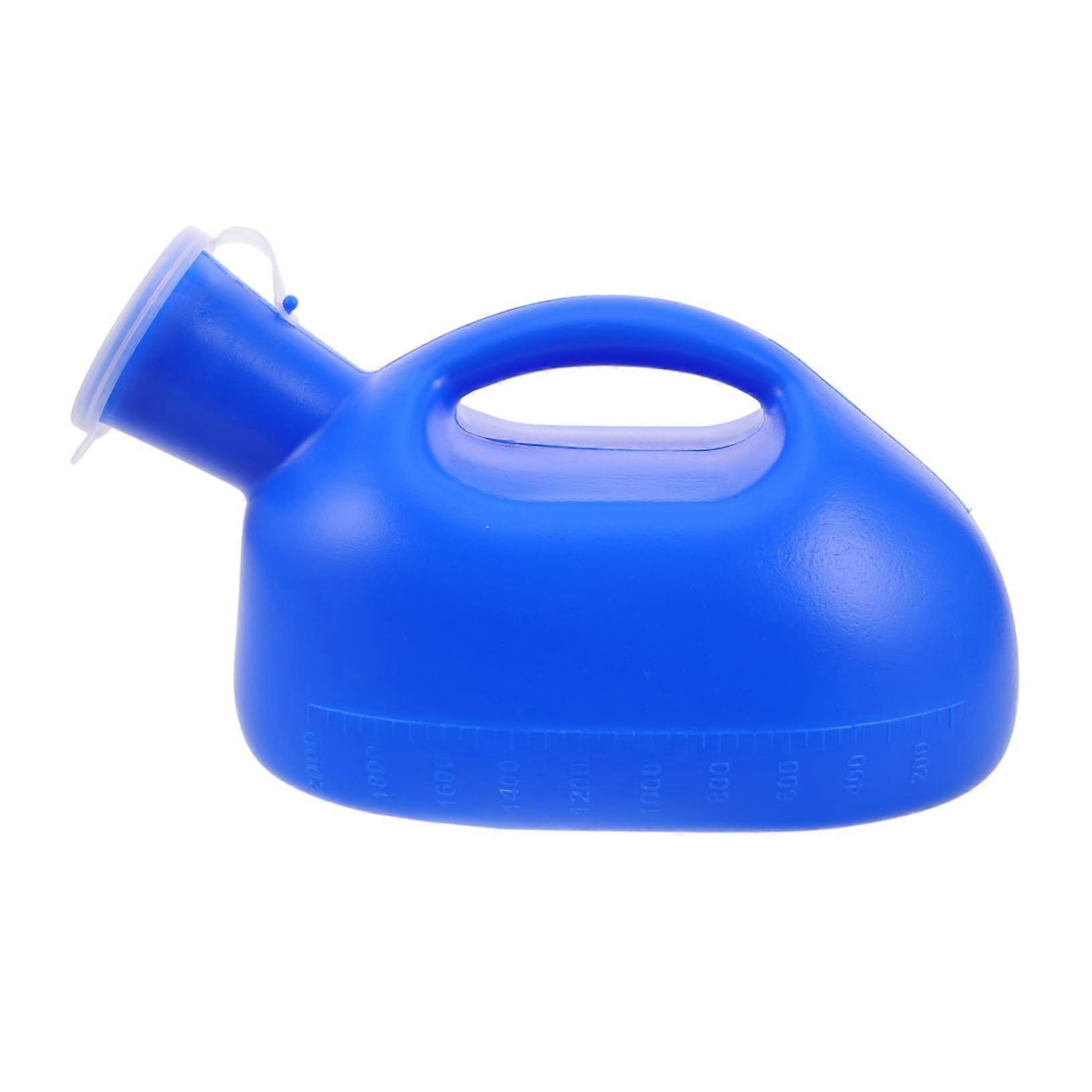 Portable Urinal for Men Leak-Proof Urine Bottle Durable for Camping Emergency Use Easy to Clean Travel Size
