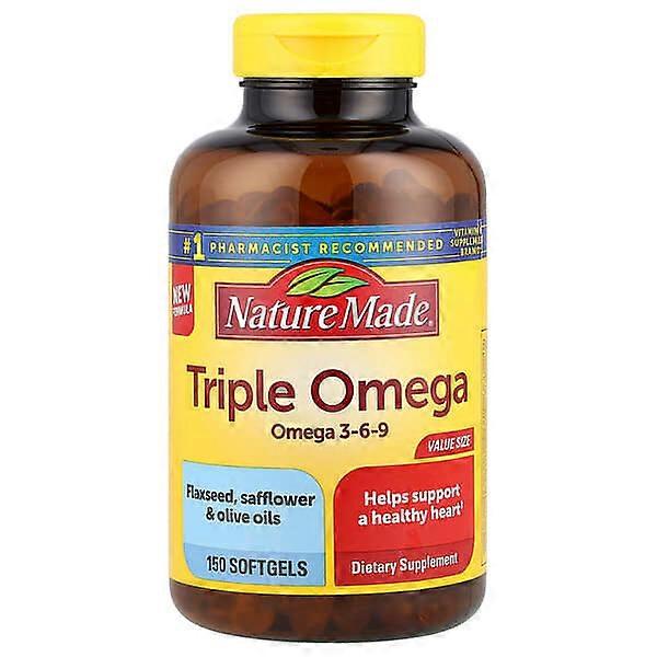 Nature Made, Triple Omega, 150 Softgels
