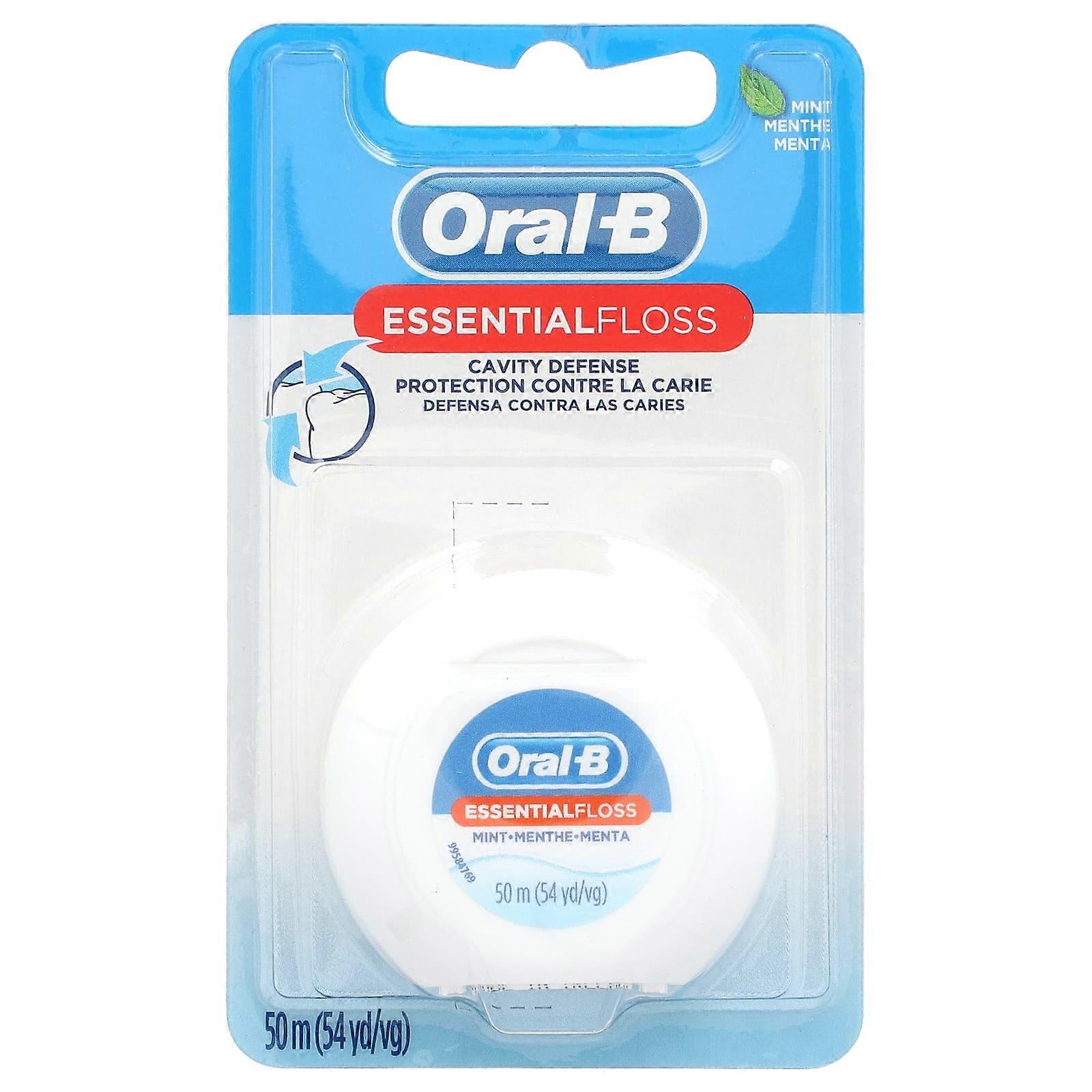 EssentialFloss, Cavity Defense, Mint, 54 yd (50 m)
