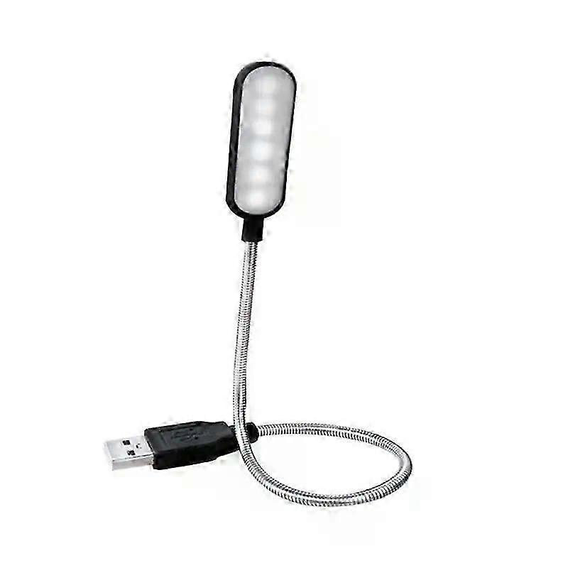 Portable USB LED Mini Book Light Reading Light Flexible 6LEDS Lamp USB Lamp For Power Bank Laptop Notebook PC Computer