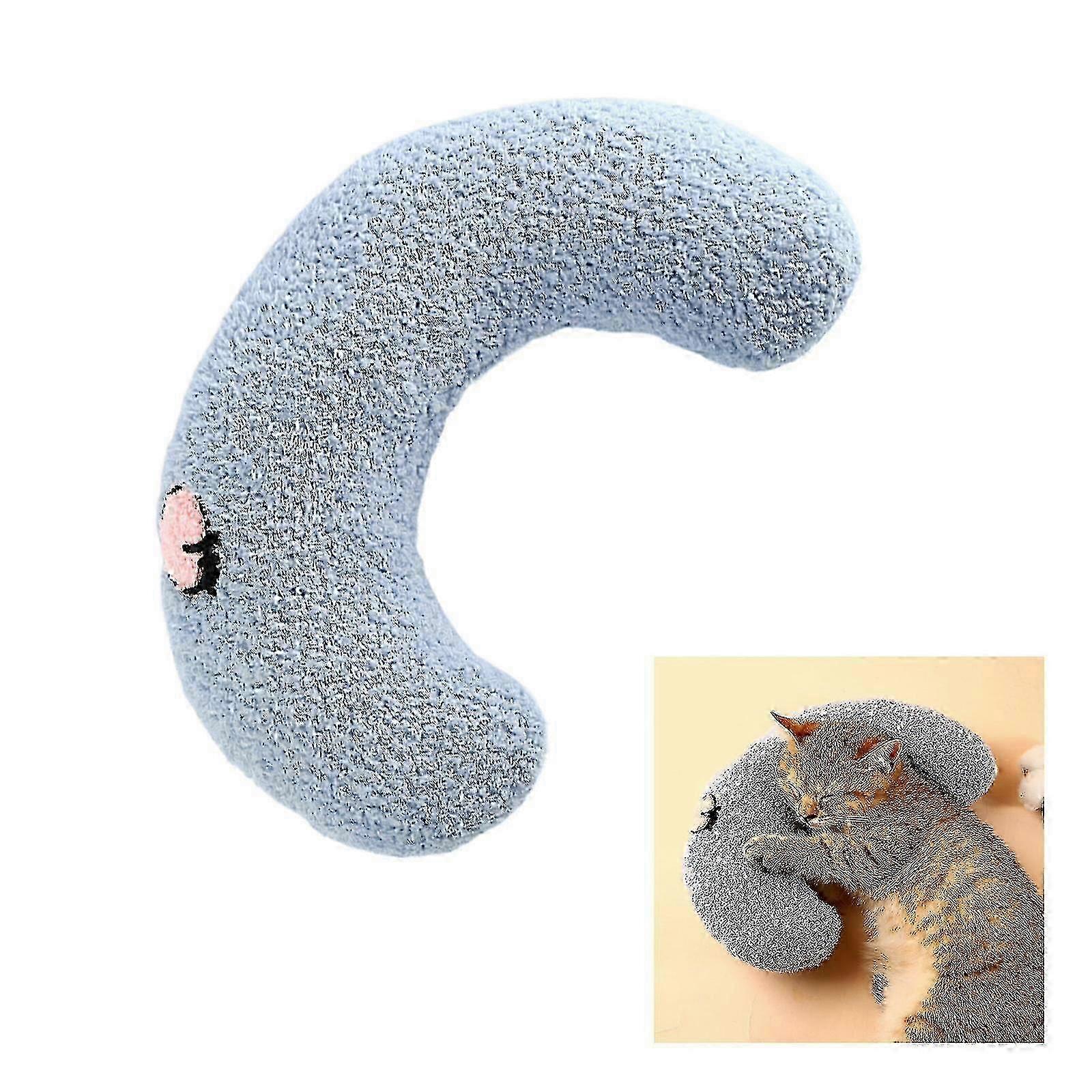 Pet U-shaped Pillow For Neck Support And Deep Sleep - Cute Cat Design Zekai
