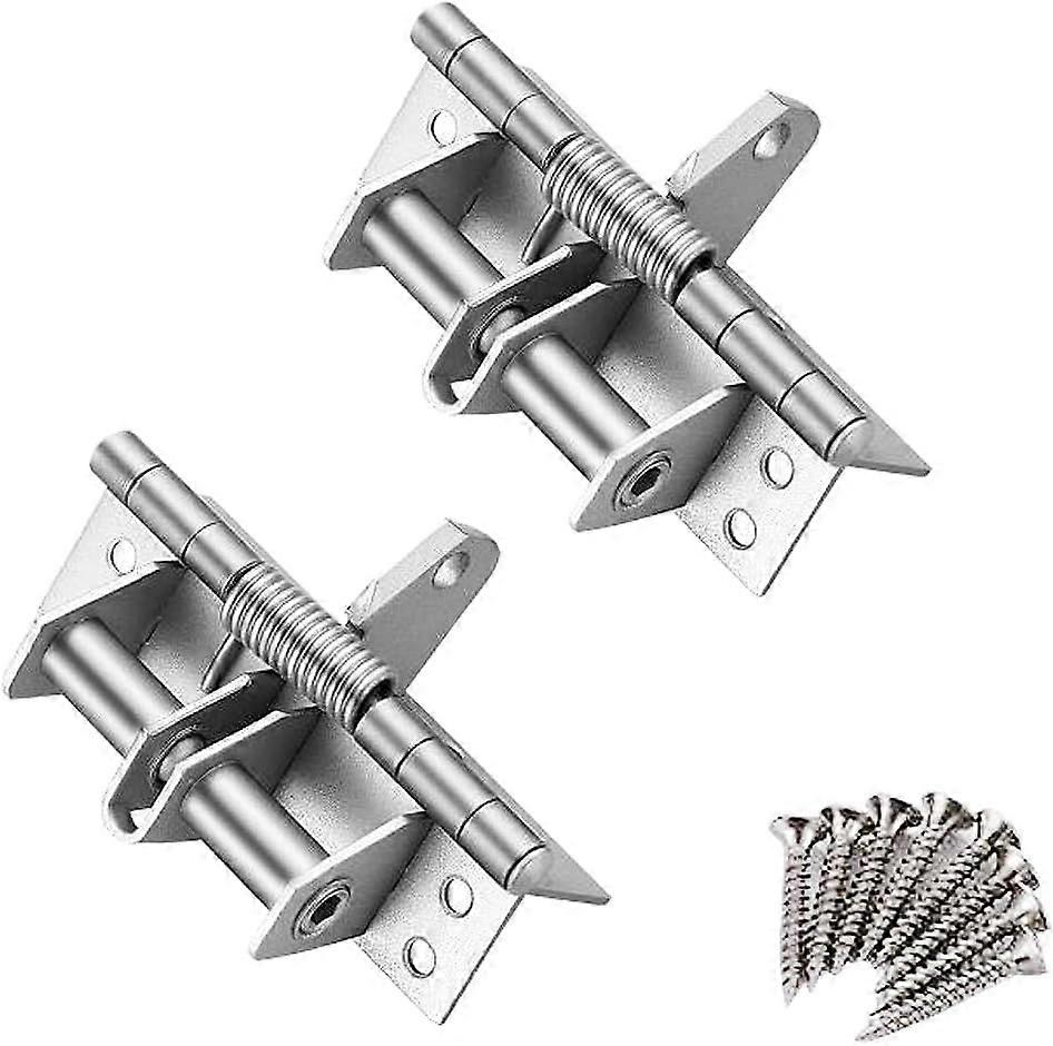 Heavy Duty Spring Door Hinge Automatic Door Hinge,2Pcs Hardware Spring Hinge