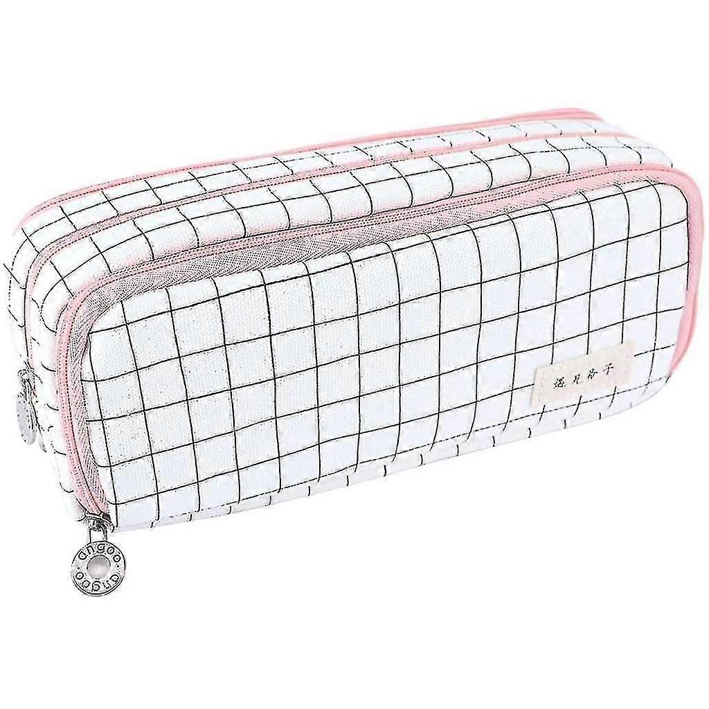 Durable Pencil Case With Zip And 3 Compartments