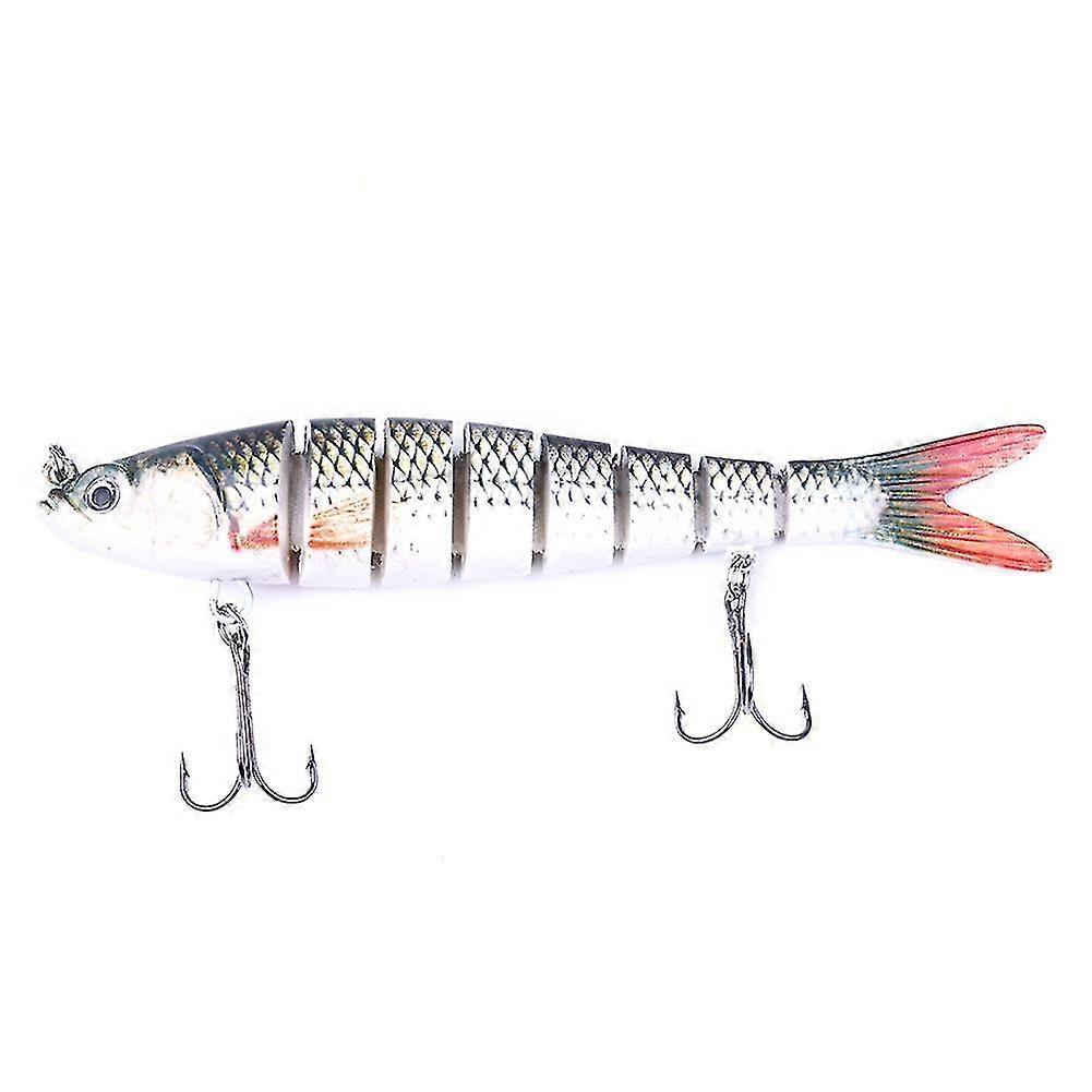 25-26 13.7cm 27g Multi Jointed 3D Eye Simulation Fish Fishing Bait Lure with Hook
