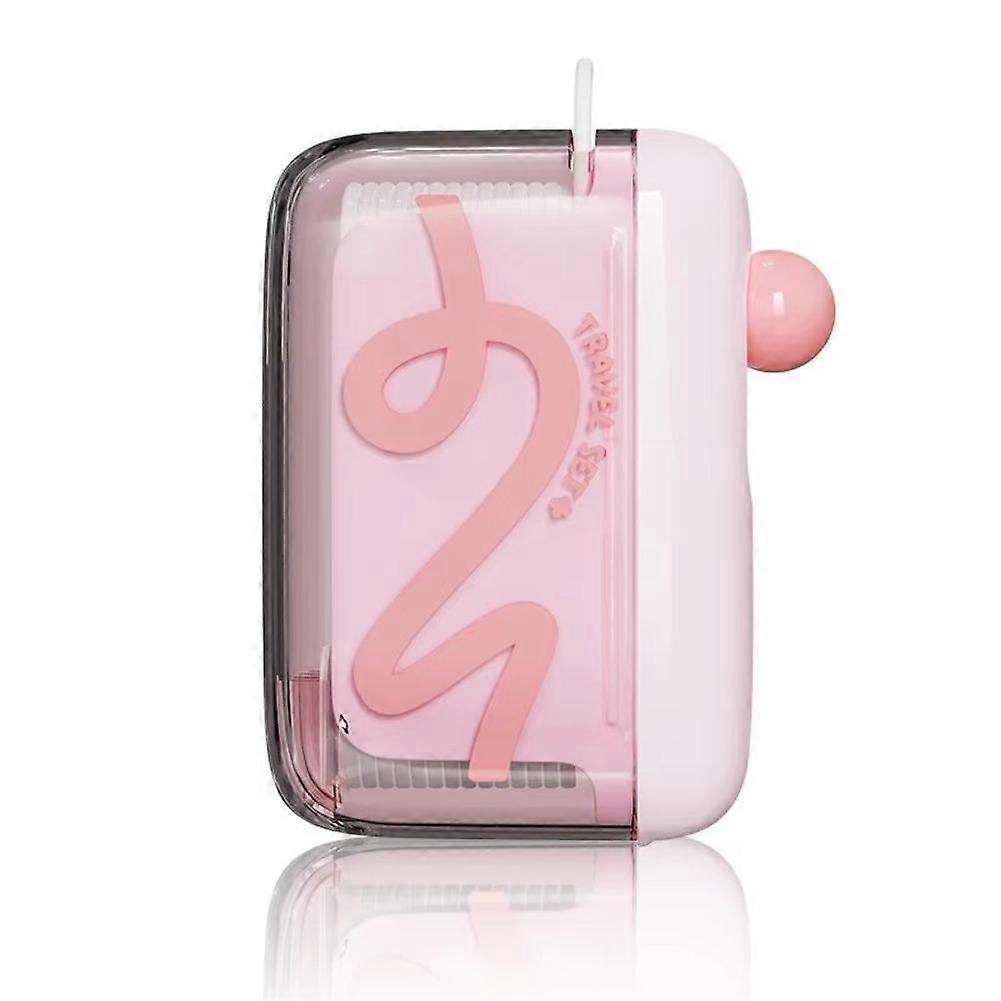 Refillable Portable Dental Floss Case Eco-Friendly Material Compact Design for On-The-Go Oral Hygiene
