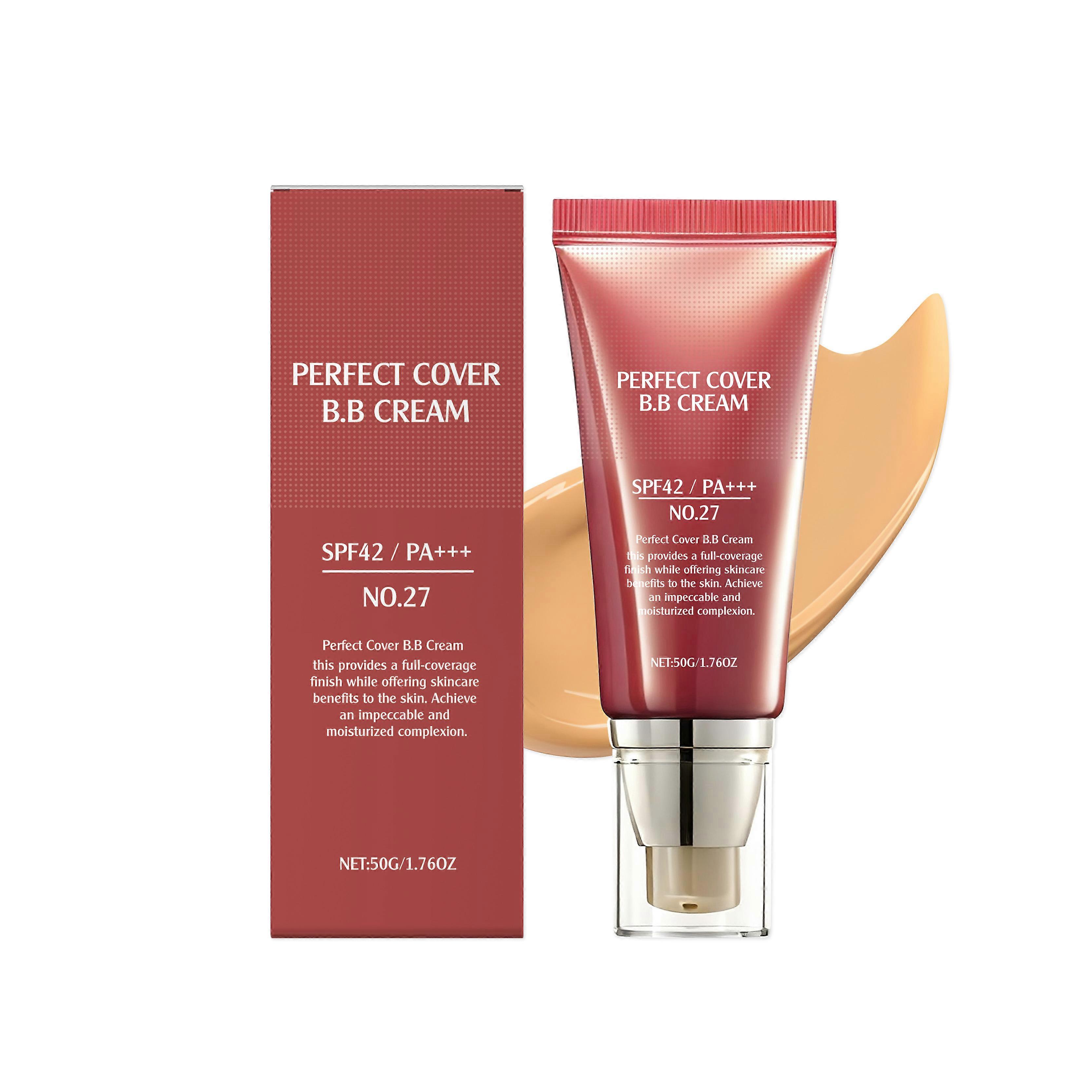 Amz Deep Flesh Color Soft Skin Concealer Bb Cream Lightweight Moisturizing Brightening Matte Clear And Delicate Texture To Create Moisturizing Bb Crea
