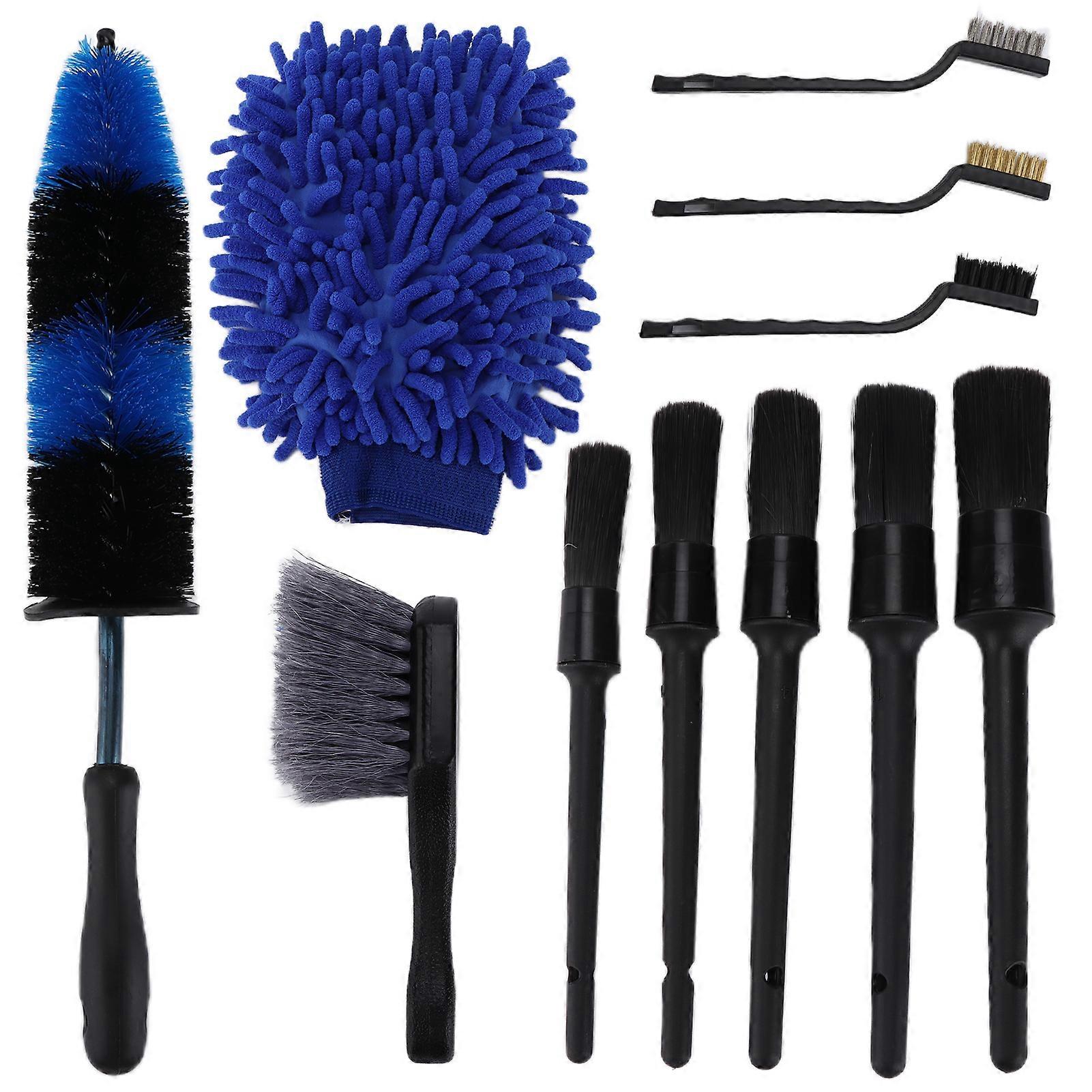 Wheel cleaning brush set 11pcs for truck car universal