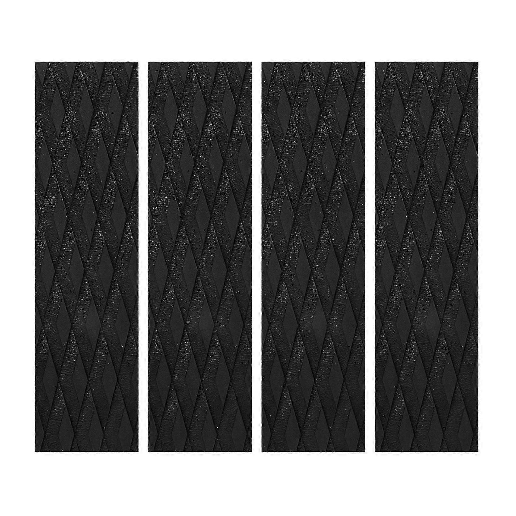 Deck traction pads 4pcs EVA anti-slip for surfboard