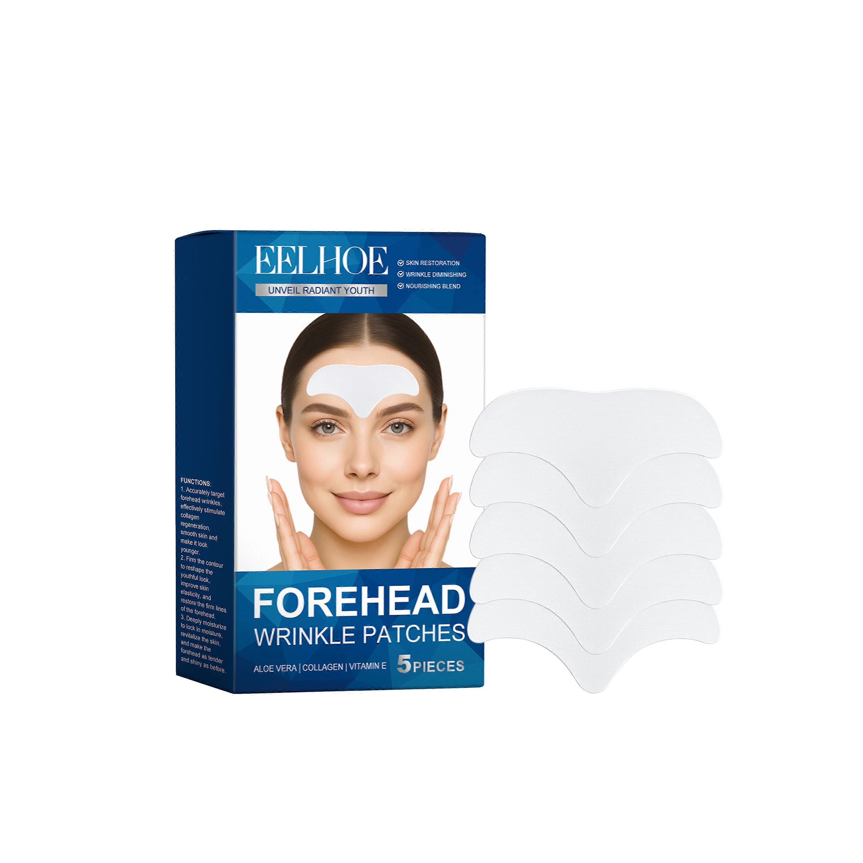 Eelhoe Firming And Moisturizing Forehead Patch: A Daily Care Patch For Reducing Fine Lines On The Forehead And Nourishing, Moisturizing And Firming Th