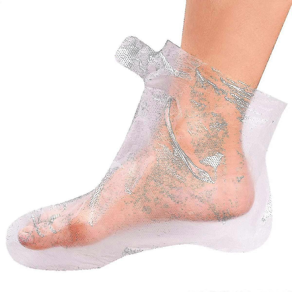 200pcs Foot Spa Θεραπεία Πλαστικά Πόδια Κάλυψη Ποδιών Κάλτσες Spa Θεραπεία